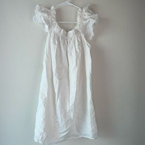 Zara Basics White Dress
